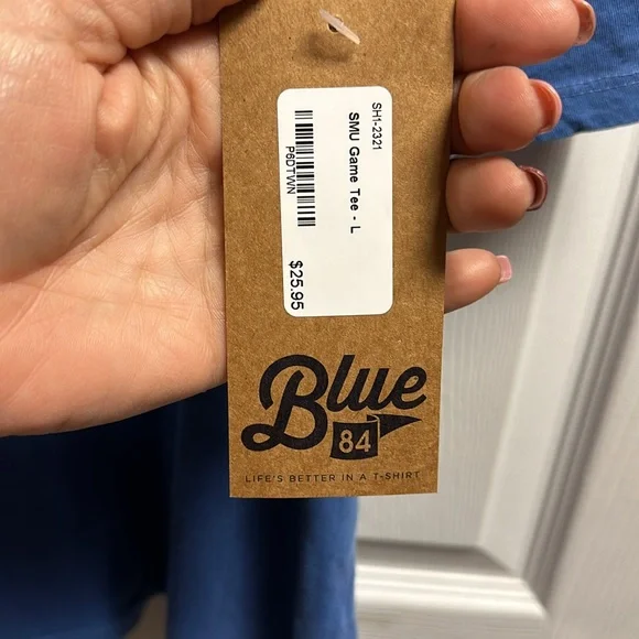 SMU mustangs women’s T Shirt XL Lg Med and NEW - Picture 3 of 5